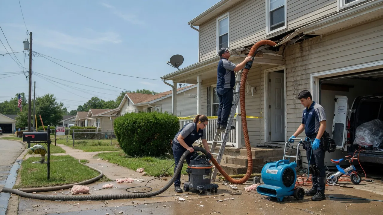 Water Damage Restoration in Mooringsport, LA near me